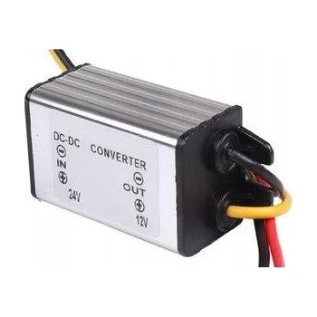 Měnič napětí Měnič Napětí 24V -> 12V 3A voděodolný