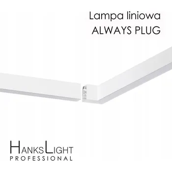 LED svítidlo HanksLight, lineární, závěsné 1200 mm