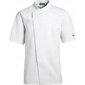 Pracovní zástěra Kuchařská zástěra číšníka, unisexová bunda 23500 s krátkým rukávem vel. S