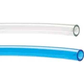 Zahradní hadice HADICE DRINKTEC TRANSPARENT PU-53D - 8/10 mm, tlaková PU hadice FDA, transparentní průhledná, 10 Bar, (-35°/+60°C)