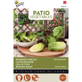 Sazenice Semená - PATIO SALÁT RÍMSKY ´ČERVENÝ A ZELENÝ´