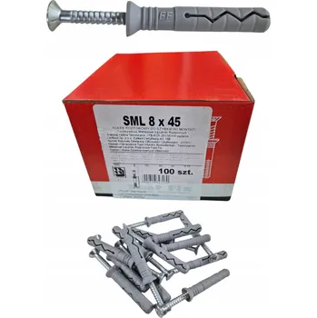Vrták Natloukací Hmoždinky 8x45 / 100 ks