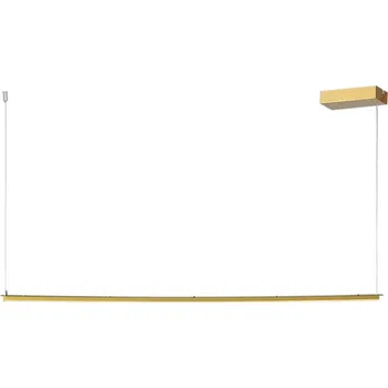 ACA Lighting závěsné svítidlo LED 20W 3000K 1600lm mosaz 100X5XH150CM ATLANTIS ZM58LEDP100AB