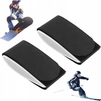 Příslušenství pro čtečku elektronické knihy 2 KS NYLONOVÉ POPRUHY / OBALY NA SNOWBOARDOVÉ BOTY, ČERNÉ