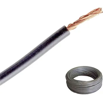 Auto elektroinstalace vodič CYA 1,5 šedý/100m