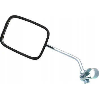 Zrcátko na kolo Univerzální zpětné zrcátko na kolo Warmot krátký držák – odstíny šedé