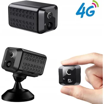 Zabezpečení domácnosti MINI BEZDRÁTOVÁ KAMERA s BATERIÍ SIM GSM 4G