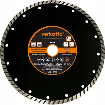 Řezný kotouč Diamantový kotouč Verkatto VR-6081 125x22,2 mm