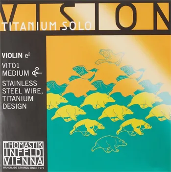 Struna pro kytaru a smyčcový nástroj Thomastik VISION TITANIUM SOLO (E) VIT01 + prodloužená záruka 3 roky