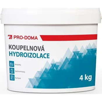 Hydroizolace Hydroizolace koupelnová PRO-DOMA – 4 kg