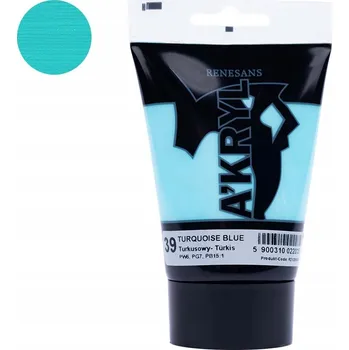 Výtvarná barva Akrylové barvy Renesans modrá 1 ks 100 ml