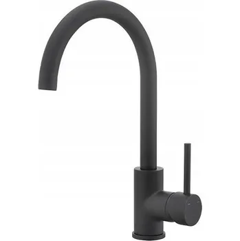 Vodovodní baterie Kuchyňská stojánková baterie Silla ROSA černá