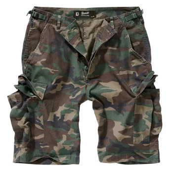 Pánské kraťasy Brandit pánské kraťasy BDU Ripstop, woodland - XL