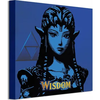 Obraz The Legend Of Zelda Wisdom Obraz na plátně 40x40 cm