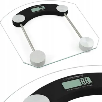 Osobní váha Osobní váha Mor_Tech przeźroczysta ze szkła przezroczysty
