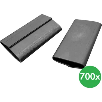 Stahovací páska Spona pro ocelovou pásku F 19 mm, 700 ks