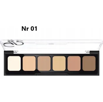 Korektor Korektor v paletce pro dokonalé krytí Golden Rose Correct & Conceal 01 Light To Medium SPF 11-20 12 g