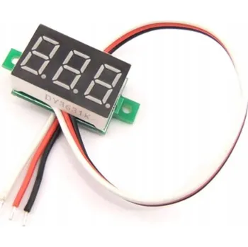 IP kamera Digitální voltmetr ANGMAR Moduł woltomierz DC 0-30V LED