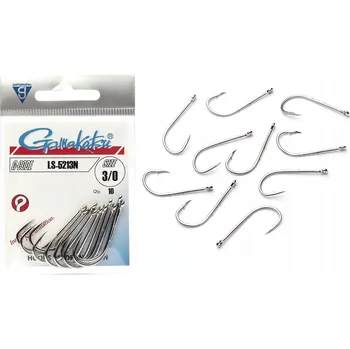 Rybářský háček Háčky na zemní rybolov, přívlač, plavanou, s protihrotem Gamakatsu LS-5213N, velikost 10, ks (kusů)