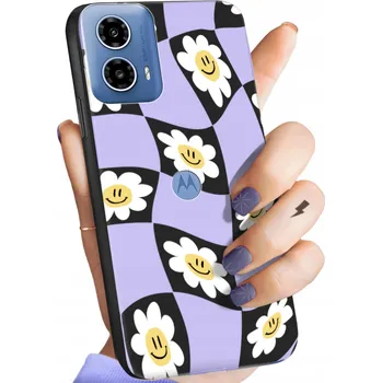 Pouzdro na mobilní telefon Zadní Kryt Hello Case pro Motorola Moto G34 černé