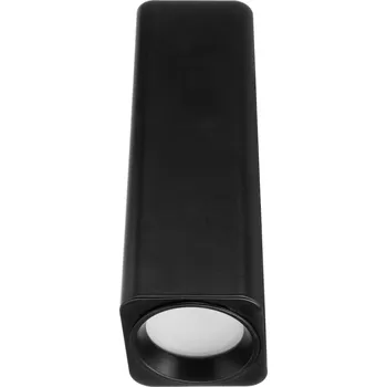 Nástěnné svítidlo Halogenové svítidlo přisazené trubka černé GU10 LED