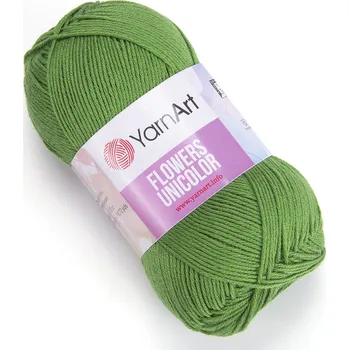 Příze Yarn Art Flowers Unicolor 759 zelená