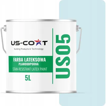 barva na zeď BARVA LATEXOVÁ ODOLNÁ SKVRNÁM, ODSTÍN ZLOMENÁ BÍLÁ DO MODRA H0378 5L MATNÁ