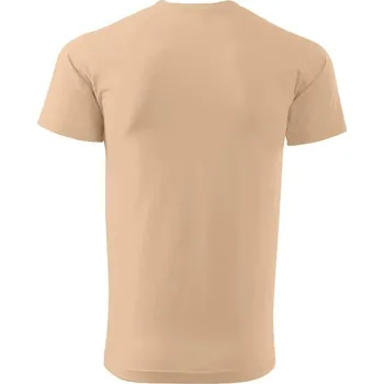 Pánské tričko Triko MARINA ITALSKÉ s krátkým rukávem PÍSKOVÉ-KHAKI