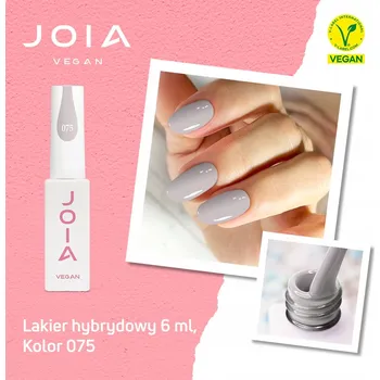 Lak na nehty JOIA vegan hybridní lak 075, 6 ml