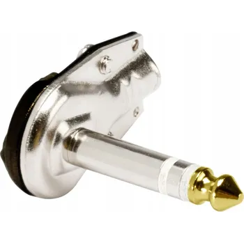 Bezpečnostní kamera HiCon VELKÝ JACK 6,3mm STEREO ÚHLOVÝ PLOCHÝ KONEKTOR