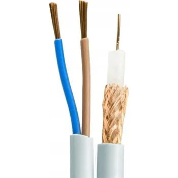 elektrický kabel Kabel RG-59 +2x0,75 Shotgun CCTV – Metráž