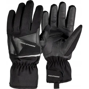 Rukavice Pětiprstové námořnické rukavice Magic Marine černé vel. XS