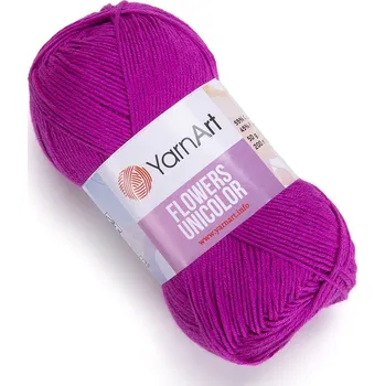 Příze Yarn Art Flowers Unicolor 750 fuchsiová