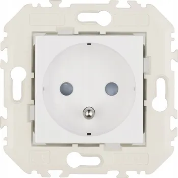 Elektrická zásuvka Stříbrná nástěnná Elektrická Zásuvka Efapel