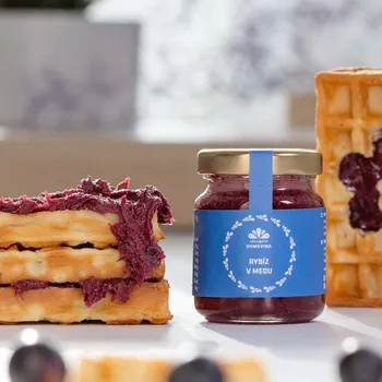 Včelařství Domovina Rybíz v medu Hmotnost: 75 g