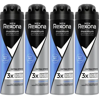 Rexona Antiperspirant Maximum Cobalt pánský 150 ml x 4 (Balení 4 kusů)