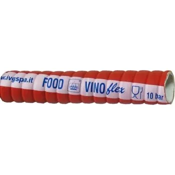 Zahradní hadice HADICE DRINKTEC PREMIUM FLEX 10/SPL - Tlaková a sací vrapovaná hadice pro potravinářské produkty a alkohol do 96%, 10 bar -40°/+120°C, 25/36 mm