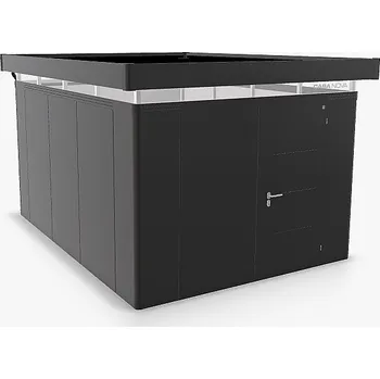 Zahradní domek Biohort Zahradní domek BIOHORT Casanova 330 × 430 cm (tmavě šedá metalíza) Orientace dveří vlevo