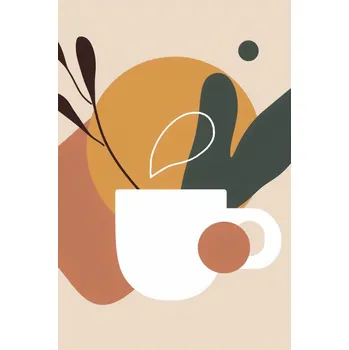 Plakát Plakát Ranní Káva bez rámu 61 x 91,5 cm