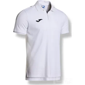 Pánské tričko Polokošile JOMA OLIMPIADA, barva bílá, velikost 3XL