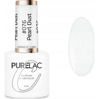 Přípravek na nehty Purelac Hybridní Lak 6 ml - #076 Perleťový Prach