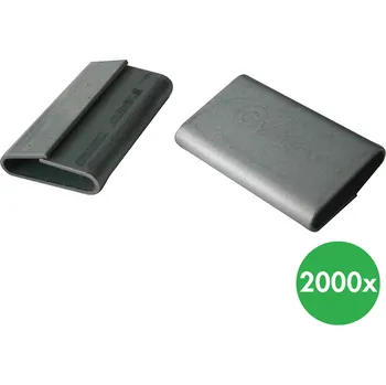 Organizace kabelů Spona pro ocelovou pásku FP 13 mm, 2000 ks