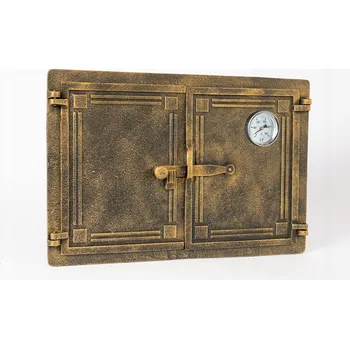 Litinová dvířka do pece na pizzu a chleba +500 °C