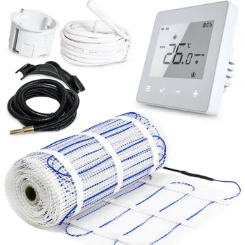 Topná rohož VYHŘÍVACÍ PODLOŽKA ROHOŽE 24m2 SUNSTONE PVC T0 KIT