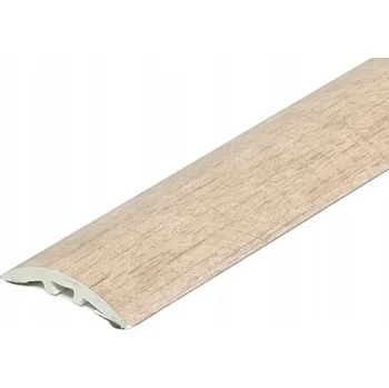 soklová lišta Prahová lišta KOLEK KLEJ délka 90 cm dilatační lišta PVC 3 cm DUB AVERO