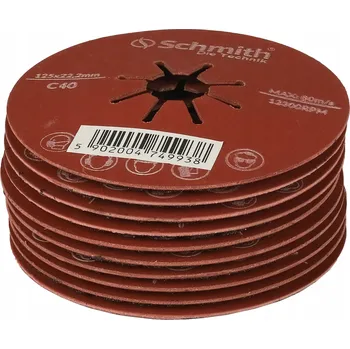 Brusný kotouč Vlnitý brusný kotouč 125 mm P40 / Fibrový kotouč