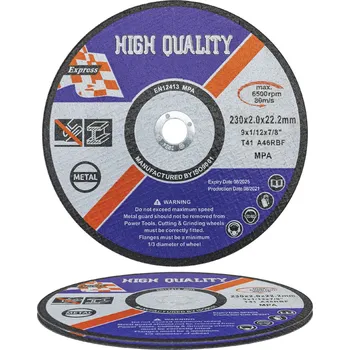 Řezný kotouč Kotouč na řezání kovu 230x2,0x22,2