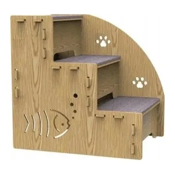 Schůdek Schůdky pro psa Zaxer 2 stupně, 34 cm, nosnost 21 kg