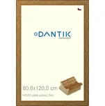 DANTIK rámeček 80x120 | HRAD zlatá patina (Plexi Čiré) (Vyrobeno s láskou u nás v DANTIKU)