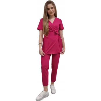 Kosmetický zdravotnický komplet Basic Premium amarantová barva, velikost XXL